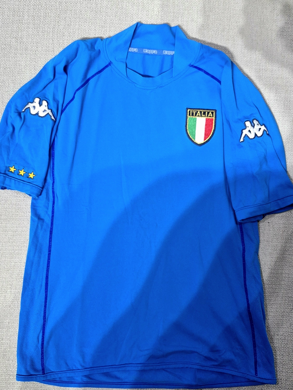 Vintage Kappa Italy 2000-2002 GARA Kombat Home Jersey — Men's Small